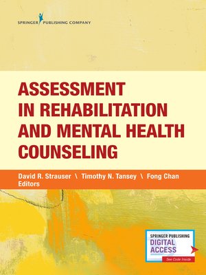 cover image of Assessment in Rehabilitation and Mental Health Counseling